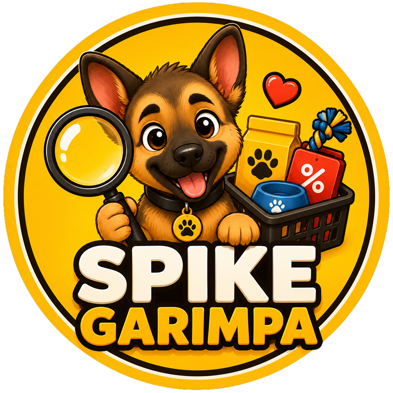 Logo Spike Garimpa